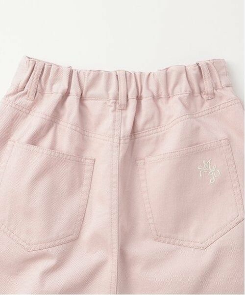 mezzo piano junior / メゾピアノジュニア ミニ・ひざ丈スカート | リボン×パール×ラインストーン ミディスカート | 詳細12