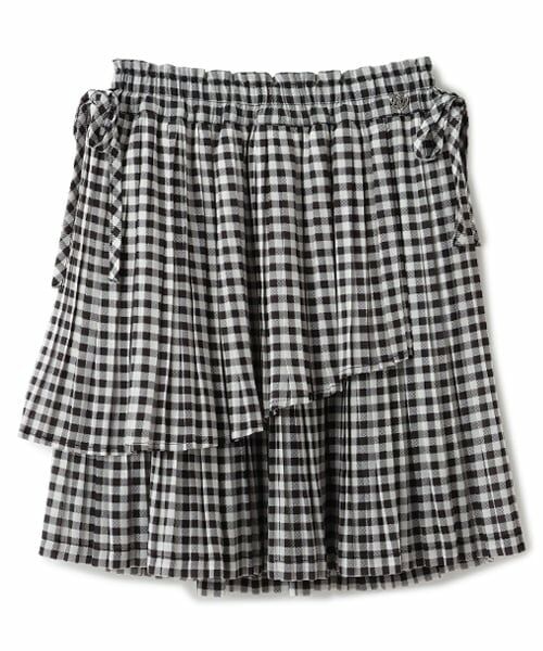 mezzo piano junior / メゾピアノジュニア ミニ・ひざ丈スカート | 【ニコ☆プチ・Cuugal掲載】ランダムプリーツスカート | 詳細12