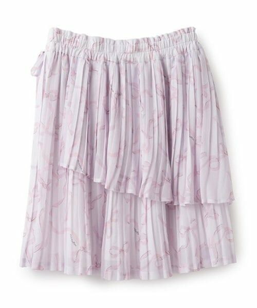 mezzo piano junior / メゾピアノジュニア ミニ・ひざ丈スカート | 【ニコ☆プチ・Cuugal掲載】ランダムプリーツスカート | 詳細14