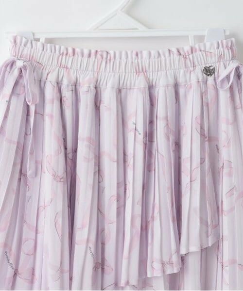 mezzo piano junior / メゾピアノジュニア ミニ・ひざ丈スカート | 【ニコ☆プチ・Cuugal掲載】ランダムプリーツスカート | 詳細15