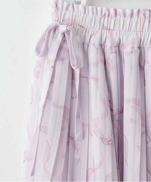 mezzo piano junior / メゾピアノジュニア ミニ・ひざ丈スカート | 【ニコ☆プチ・Cuugal掲載】ランダムプリーツスカート | 詳細17