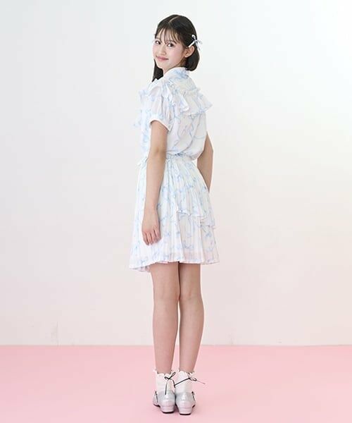 mezzo piano junior / メゾピアノジュニア ミニ・ひざ丈スカート | 【ニコ☆プチ・Cuugal掲載】ランダムプリーツスカート | 詳細6