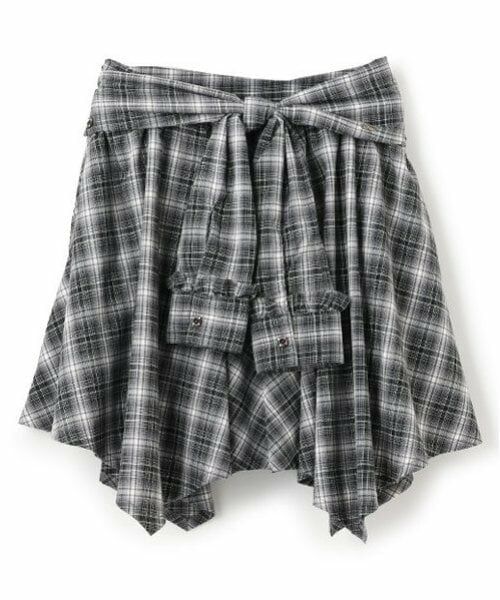 mezzo piano junior / メゾピアノジュニア ショート・ハーフ・半端丈パンツ | 結びシャツ風スカパン | 詳細18