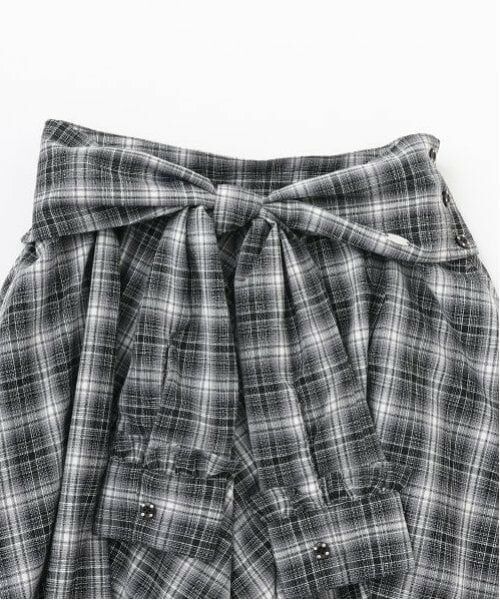 mezzo piano junior / メゾピアノジュニア ショート・ハーフ・半端丈パンツ | 結びシャツ風スカパン | 詳細8