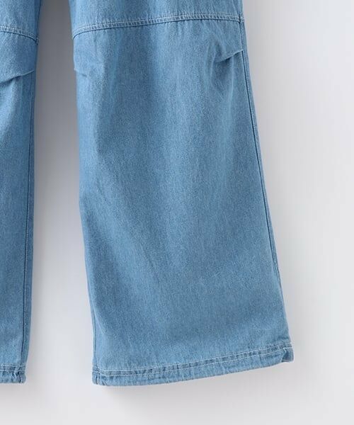 mezzo piano junior / メゾピアノジュニア その他パンツ | 【機能素材】ハートボタンポケット2WAYカーゴパンツ | 詳細5