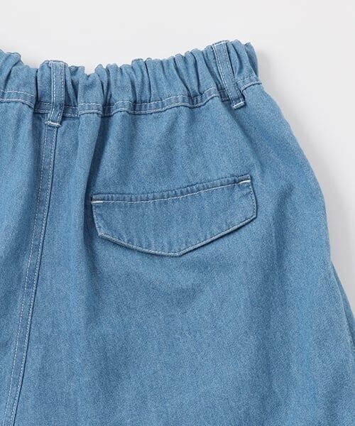 mezzo piano junior / メゾピアノジュニア その他パンツ | 【機能素材】ハートボタンポケット2WAYカーゴパンツ | 詳細7