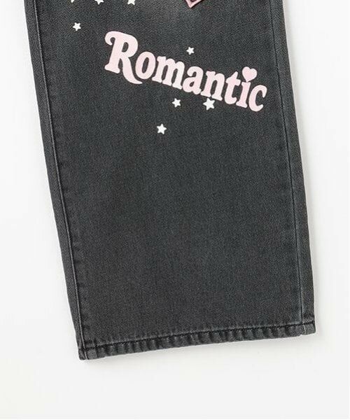 mezzo piano junior / メゾピアノジュニア その他パンツ | 復刻♪ デコラティブワイドデニムパンツ | 詳細6