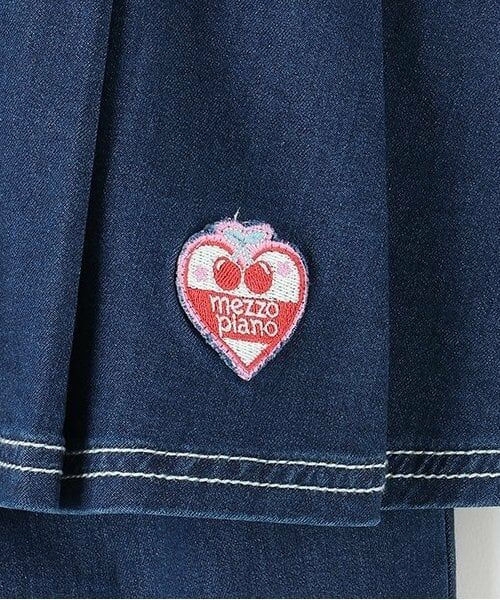 mezzo piano junior / メゾピアノジュニア ミニ・ひざ丈スカート | 復刻♪ ウォレットチェーン付きスカート＆パンツセット | 詳細8