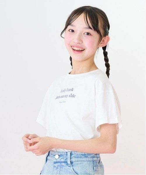 mezzo piano junior / メゾピアノジュニア ニット・セーター | ラメメッシュニット＆半袖Tシャツセット | 詳細10