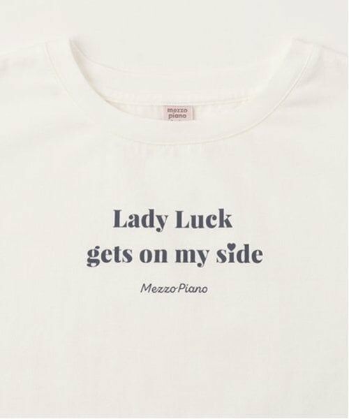 mezzo piano junior / メゾピアノジュニア ニット・セーター | ラメメッシュニット＆半袖Tシャツセット | 詳細17