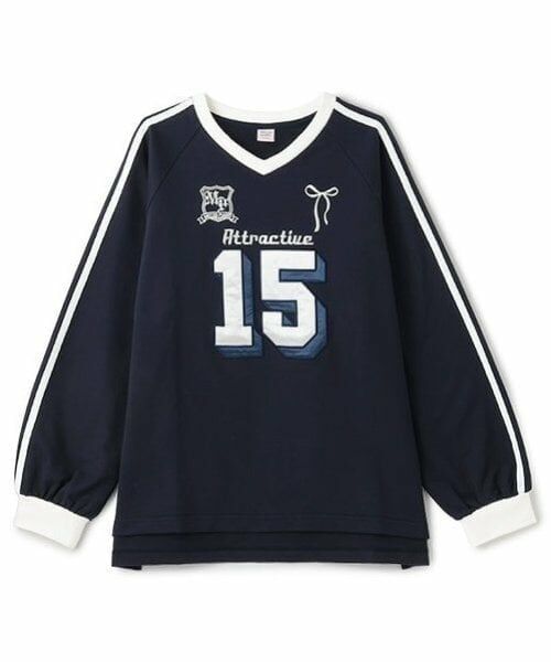 mezzo piano junior / メゾピアノジュニア Tシャツ | ナンバリング長袖Tシャツ | 詳細16