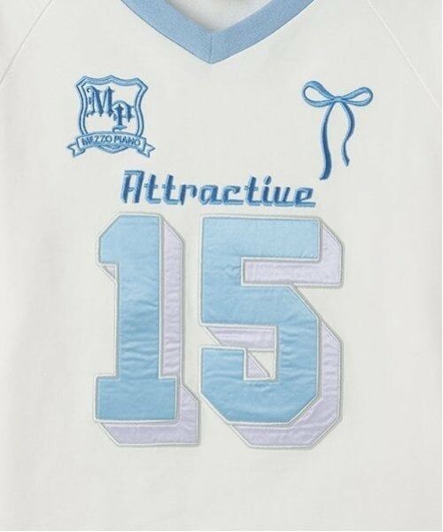 mezzo piano junior / メゾピアノジュニア Tシャツ | ナンバリング長袖Tシャツ | 詳細20