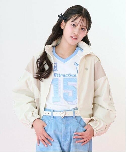 mezzo piano junior / メゾピアノジュニア Tシャツ | ナンバリング長袖Tシャツ | 詳細3