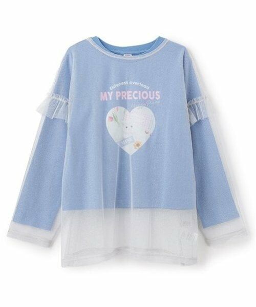 mezzo piano junior / メゾピアノジュニア Tシャツ | チュールフリルTシャツセット | 詳細18