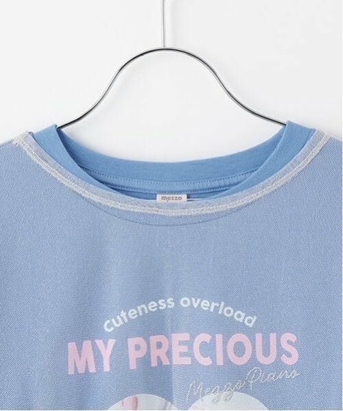 mezzo piano junior / メゾピアノジュニア Tシャツ | チュールフリルTシャツセット | 詳細9