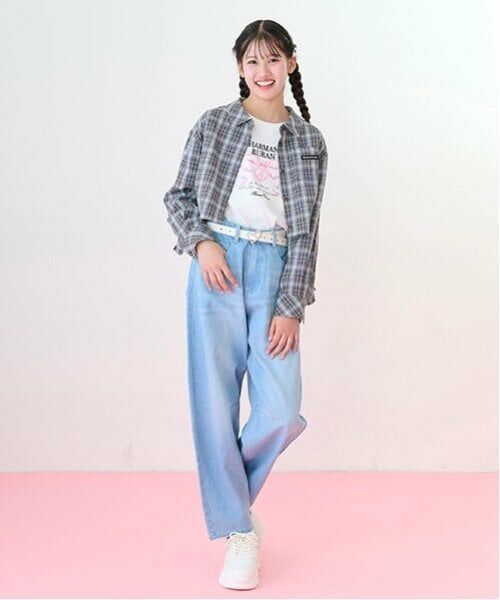 mezzo piano junior / メゾピアノジュニア Tシャツ | 袖ドロスト リボン長袖Tシャツ | 詳細9