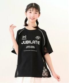 mezzo piano junior / メゾピアノジュニア Tシャツ | 【Cuugal掲載】レース切り替えゲームTシャツ