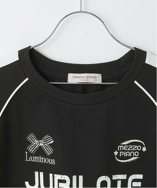 mezzo piano junior / メゾピアノジュニア Tシャツ | 【Cuugal掲載】レース切り替えゲームTシャツ | 詳細13