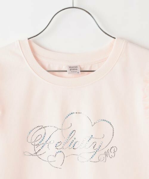 mezzo piano junior / メゾピアノジュニア Tシャツ | 【ニコ☆プチ・Cuugal掲載】袖チュールフリル半袖Tシャツ | 詳細17