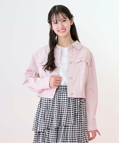 mezzo piano junior / メゾピアノジュニア Tシャツ | 【ニコ☆プチ・Cuugal掲載】袖チュールフリル半袖Tシャツ | 詳細7