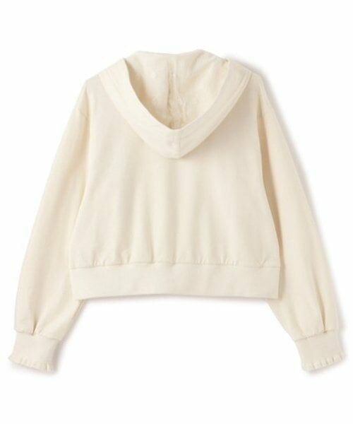 mezzo piano junior / メゾピアノジュニア パーカー | 【抗菌・消臭（汗臭）】ショート丈Wジップパーカ | 詳細12