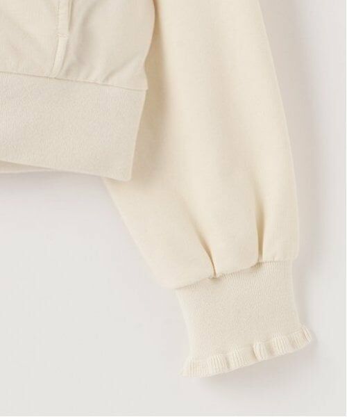 mezzo piano junior / メゾピアノジュニア パーカー | 【抗菌・消臭（汗臭）】ショート丈Wジップパーカ | 詳細15