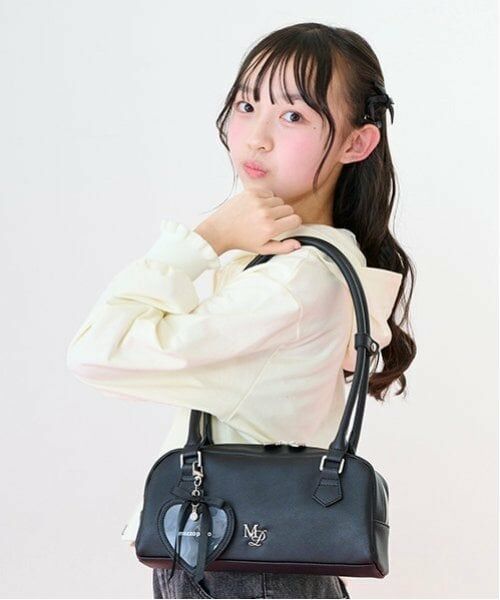 mezzo piano junior / メゾピアノジュニア パーカー | 【抗菌・消臭（汗臭）】ショート丈Wジップパーカ | 詳細3