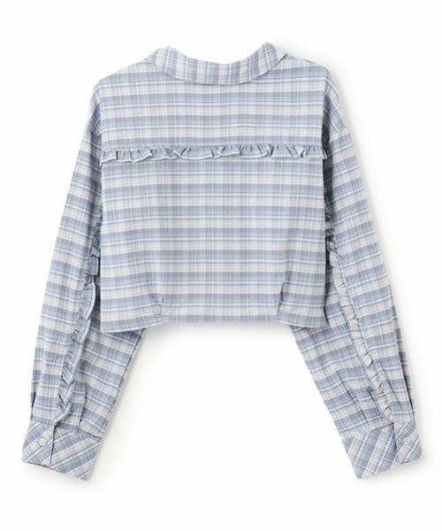 mezzo piano junior / メゾピアノジュニア シャツ・ブラウス | クロップド丈フリルシャツ | 詳細7