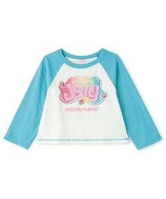 mezzo piano junior / メゾピアノジュニア Tシャツ | 復刻♪ 配色ラグラン7分袖Tシャツ