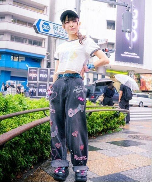 mezzo piano junior / メゾピアノジュニア Tシャツ | 復刻♪ レインボーベリエちゃんリンガーTシャツ | 詳細16