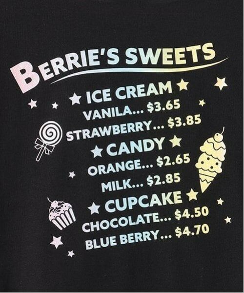 mezzo piano junior / メゾピアノジュニア Tシャツ | 復刻♪ レインボーベリエちゃんリンガーTシャツ | 詳細8