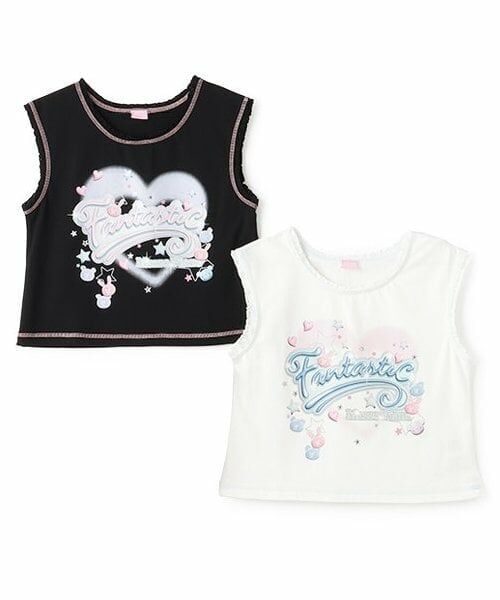 mezzo piano junior / メゾピアノジュニア キャミソール・チューブトップ | 復刻♪ Fantasticタンクトップ | 詳細7