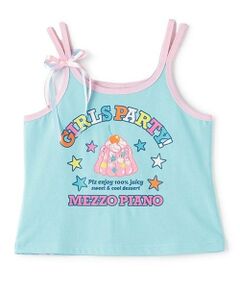 mezzo piano junior / メゾピアノジュニア キャミソール・チューブトップ | 復刻♪ 配色RETRO POPキャミソール