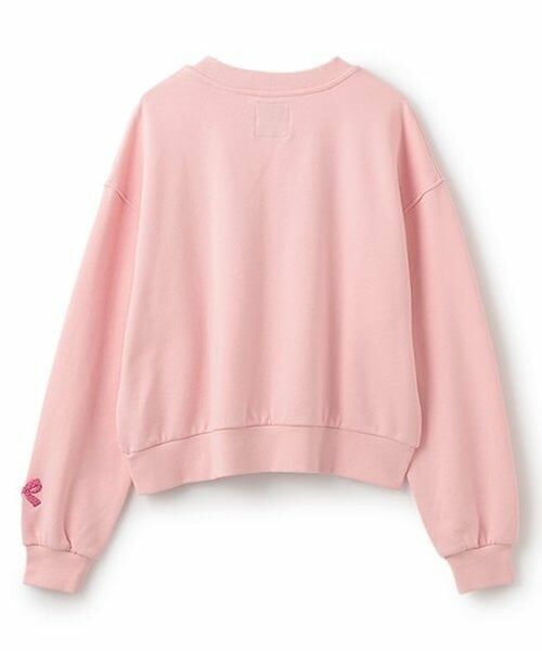 mezzo piano junior / メゾピアノジュニア スウェット | ベリエちゃん サガラ刺しゅうトレーナー | 詳細1