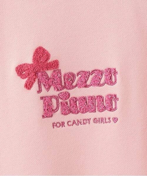 mezzo piano junior / メゾピアノジュニア スウェット | ベリエちゃん サガラ刺しゅうトレーナー | 詳細3