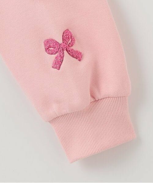 mezzo piano junior / メゾピアノジュニア スウェット | ベリエちゃん サガラ刺しゅうトレーナー | 詳細5