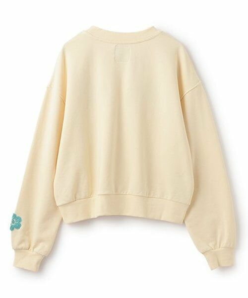 mezzo piano junior / メゾピアノジュニア スウェット | ルッキー サガラ刺しゅうトレーナー | 詳細1