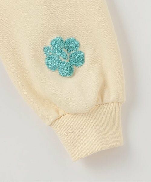 mezzo piano junior / メゾピアノジュニア スウェット | ルッキー サガラ刺しゅうトレーナー | 詳細5