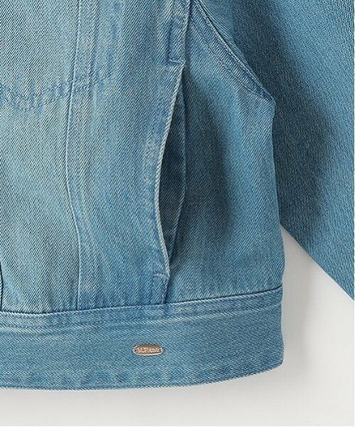 mezzo piano junior / メゾピアノジュニア ブルゾン | リボンフラップデニムジャケット | 詳細15