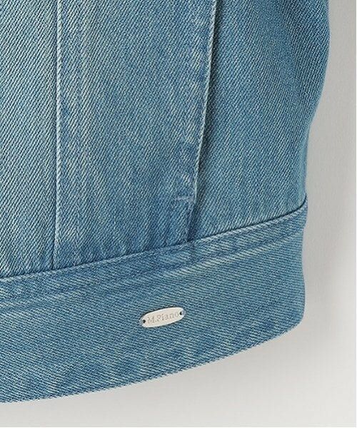 mezzo piano junior / メゾピアノジュニア ブルゾン | リボンフラップデニムジャケット | 詳細16