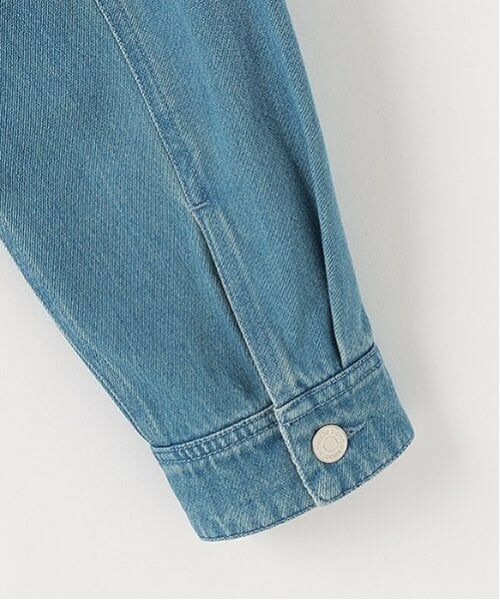 mezzo piano junior / メゾピアノジュニア ブルゾン | リボンフラップデニムジャケット | 詳細17