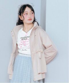 mezzo piano junior / メゾピアノジュニア ブルゾン | 【撥水】2WAYマウンテンパーカ