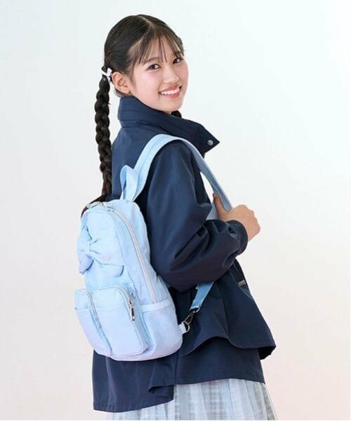 mezzo piano junior / メゾピアノジュニア ブルゾン | 【撥水】2WAYマウンテンパーカ | 詳細16