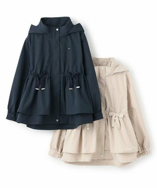 mezzo piano junior / メゾピアノジュニア ブルゾン | 【撥水】2WAYマウンテンパーカ | 詳細18