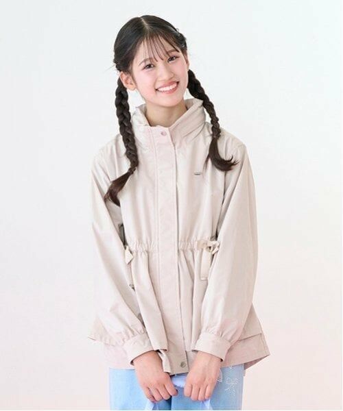 mezzo piano junior / メゾピアノジュニア ブルゾン | 【撥水】2WAYマウンテンパーカ | 詳細3