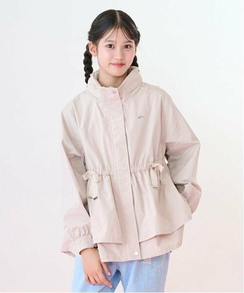 mezzo piano junior / メゾピアノジュニア ブルゾン | 【撥水】2WAYマウンテンパーカ | 詳細4