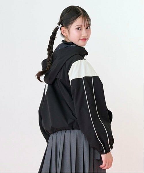 mezzo piano junior / メゾピアノジュニア ブルゾン | 【撥水】切り替えトラックジャケット | 詳細5