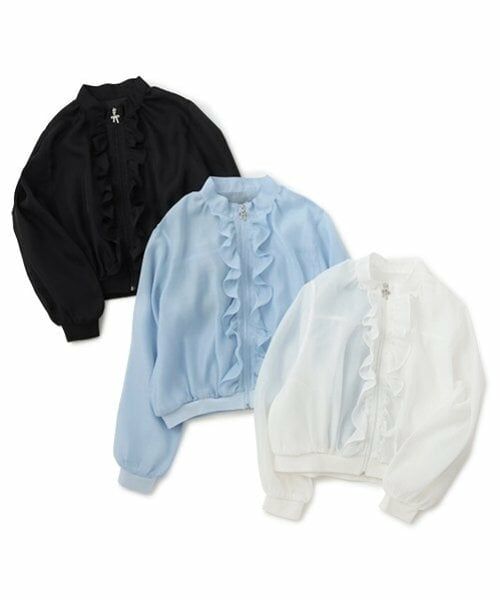 mezzo piano junior / メゾピアノジュニア ブルゾン | シアーブルゾン | 詳細6