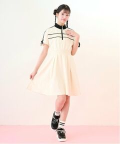 mezzo piano junior / メゾピアノジュニア ミニ丈・ひざ丈ワンピース | トラックワンピース