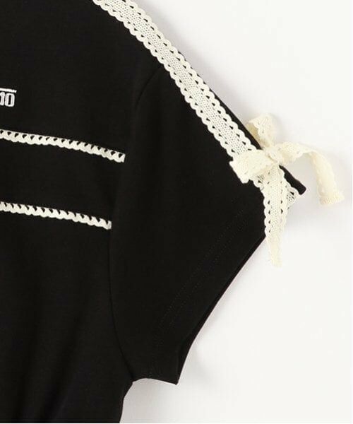 mezzo piano junior / メゾピアノジュニア ミニ丈・ひざ丈ワンピース | トラックワンピース | 詳細4